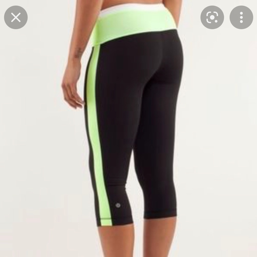 Lululemon 3/4 crop leggings